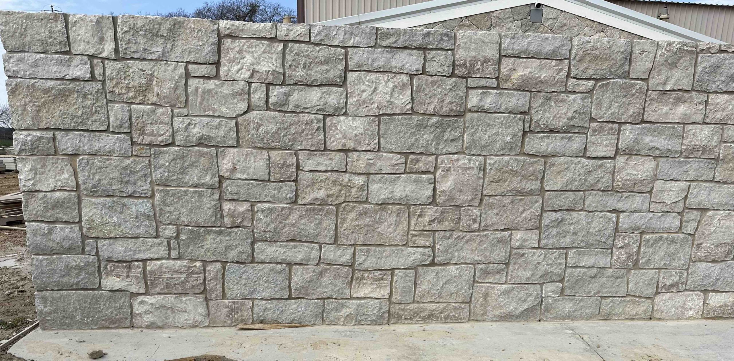 Chopped marble
