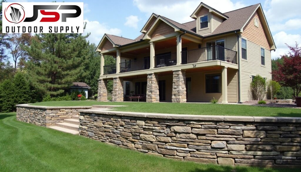 Retaining Wall Wonders: Jonestown’s Natural Stone Solutions