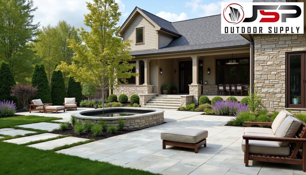 Landscape Design Dynamics: Hutto Modern Material Blends