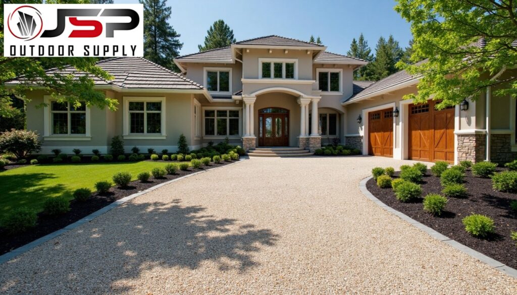 Decorative Gravel Dynamics: Cedar Park Driveway Design