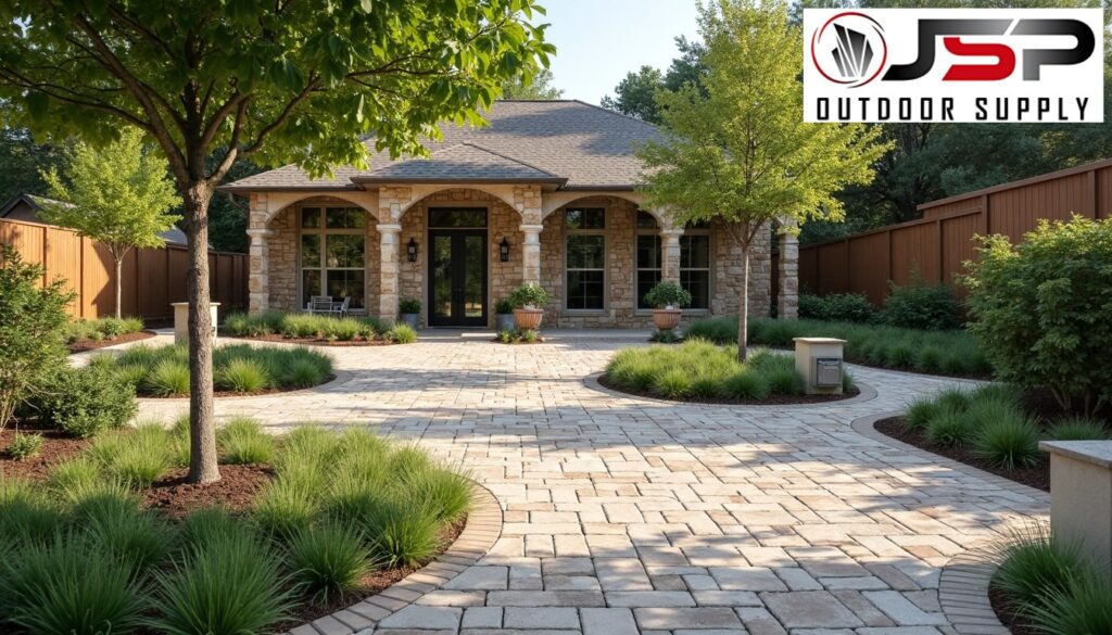 Techniques for sustainable Texas hardscape design.