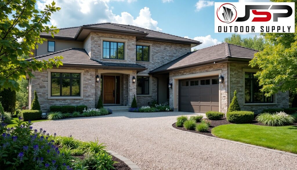 Decorative Gravels: Hutto Driveway Elegance