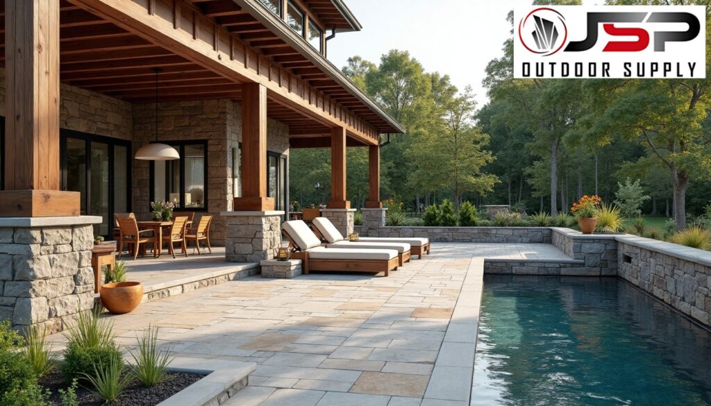 Natural Stone Insight: Elevating Hutto Outdoor Spaces