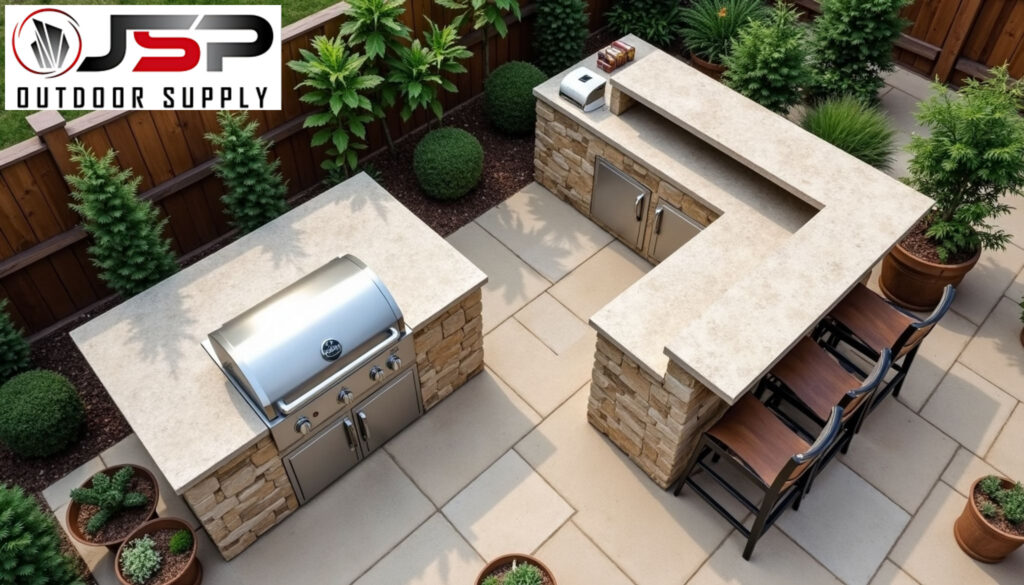 Stone Slabs For Outdoor Kitchens: Taylor Home Enhancements