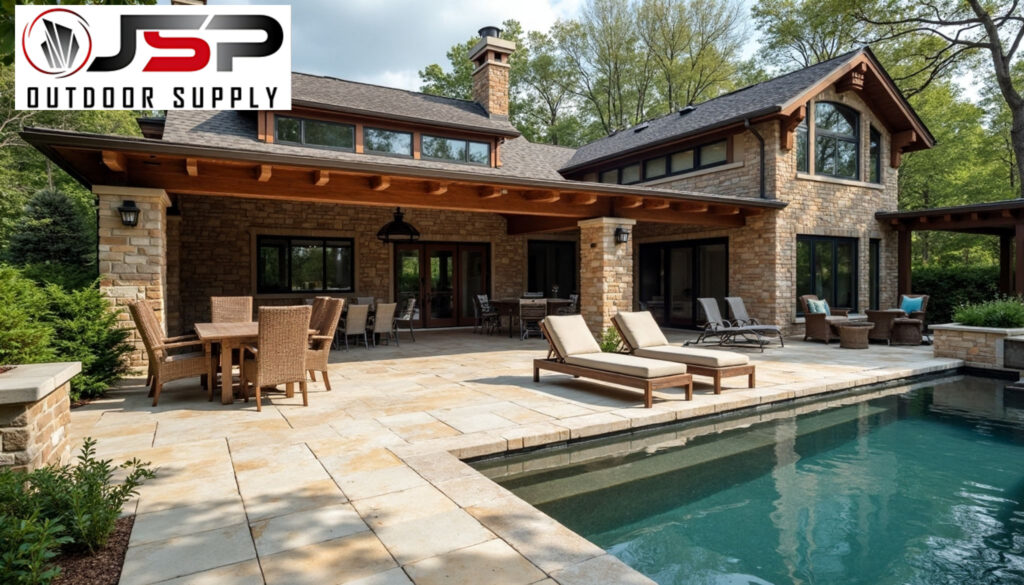 Natural Stone Benefits: Enhancing Leander Outdoor Spaces